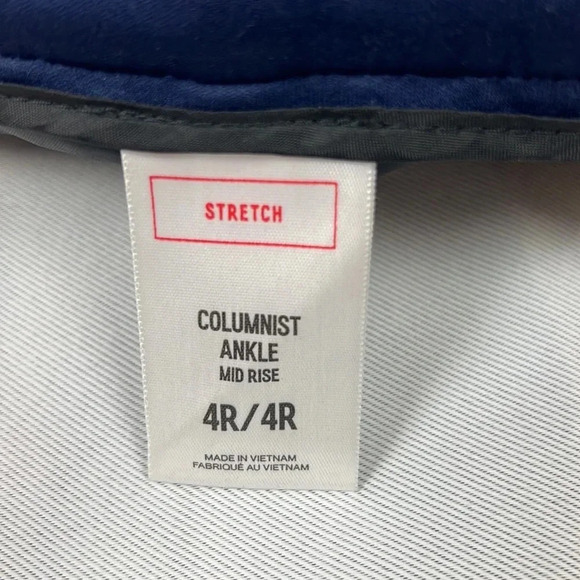 Express Stretch Columnist Mid-rise Ankle Women’s Size 4R Pant - Picture 5 of 10